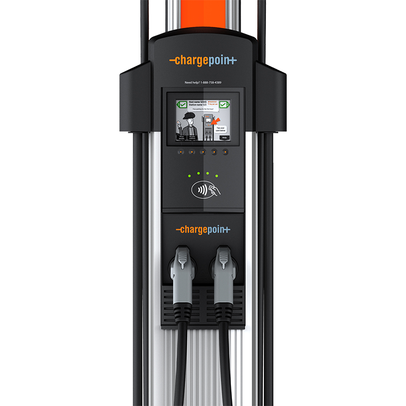 EV charging station installation